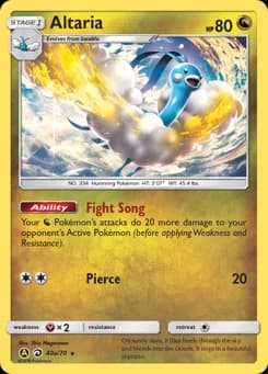 Altaria Dragon Majesty 40a
