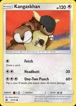 Kangaskhan Dragon Majesty 55