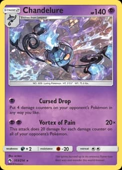Chandelure Lost Thunder 103