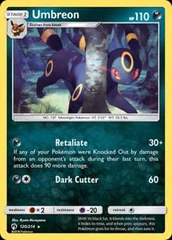 Umbreon Lost Thunder 120