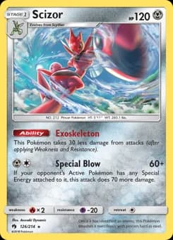Scizor Lost Thunder 126