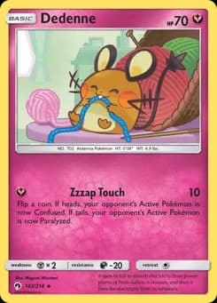 Dedenne Lost Thunder 142