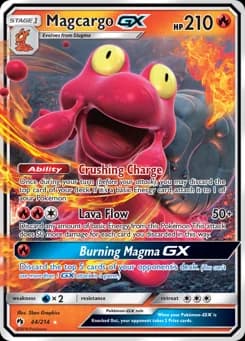 Magcargo-GX Lost Thunder 44