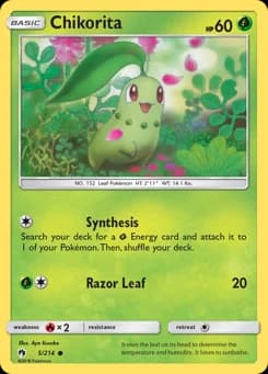 Chikorita Lost Thunder 5