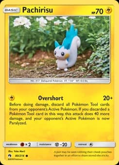 Pachirisu Lost Thunder 80