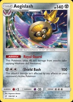 Aegislash Team Up 109