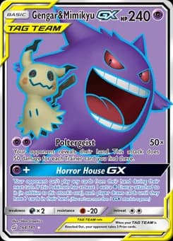 Gengar & Mimikyu-GX Team Up 164