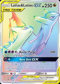 Latias & Latios-GX Team Up 190
