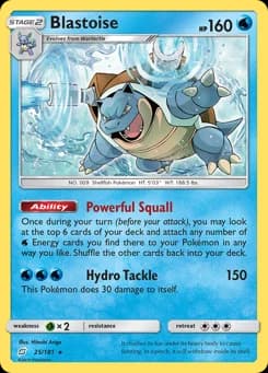 Blastoise Team Up 25