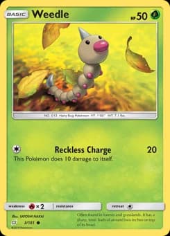 Weedle Team Up 3