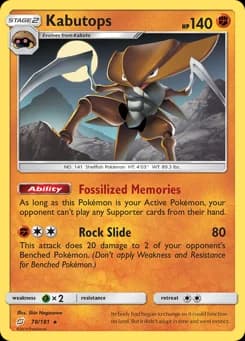 Kabutops Team Up 78