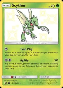 Scyther Hidden Fates Shiny Vault SV1