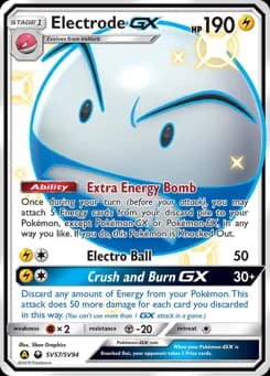 Electrode-GX Hidden Fates Shiny Vault SV57