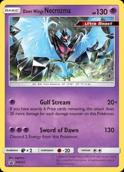 Dawn Wings Necrozma SM Black Star Promos SM123