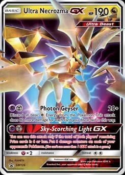 Ultra Necrozma-GX SM Black Star Promos SM126