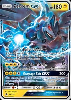 Zekrom-GX SM Black Star Promos SM138