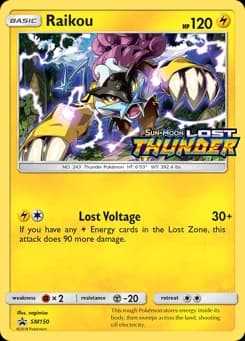 Raikou SM Black Star Promos SM150