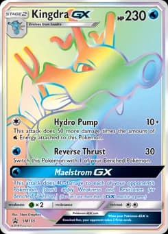 Kingdra-GX SM Black Star Promos SM155
