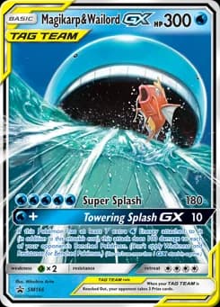 Magikarp & Wailord-GX SM Black Star Promos SM166