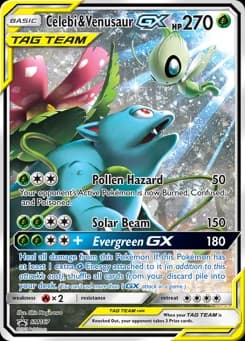 Celebi & Venusaur-GX SM Black Star Promos SM167