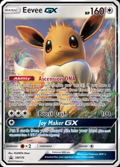 Eevee-GX SM Black Star Promos SM176