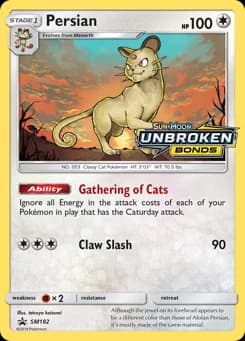 Persian SM Black Star Promos SM182