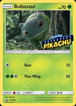 Bulbasaur SM Black Star Promos SM198