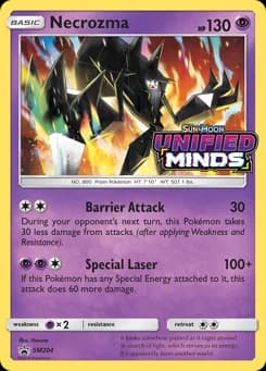 Necrozma SM Black Star Promos SM204