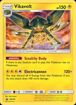 Vikavolt SM Black Star Promos SM208