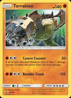 Terrakion SM Black Star Promos SM223