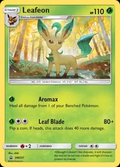 Leafeon SM Black Star Promos SM237