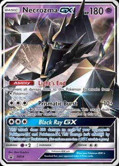 Necrozma-GX SM Black Star Promos SM58