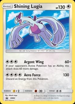 Shining Lugia SM Black Star Promos SM82