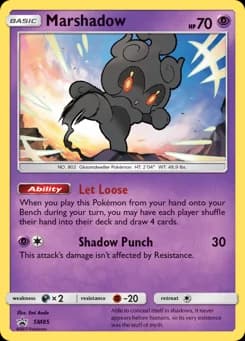 Marshadow SM Black Star Promos SM85