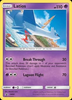 Latios SM Black Star Promos SM88