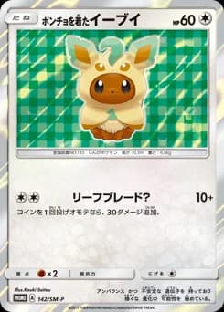 Poncho-wearing Eevee