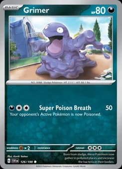 Grimer Scarlet & Violet 126