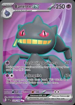 Banette ex Scarlet & Violet 229