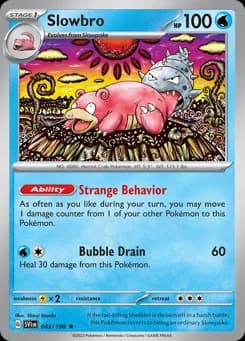 Slowbro Scarlet & Violet 43