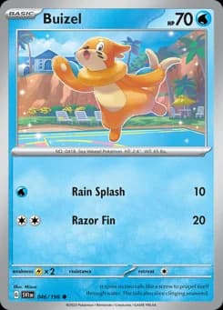 Buizel Scarlet & Violet 46