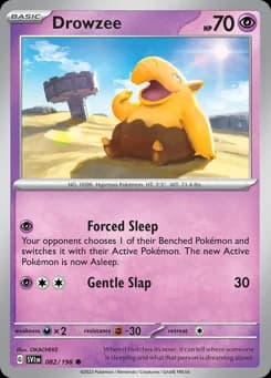 Drowzee Scarlet & Violet 82