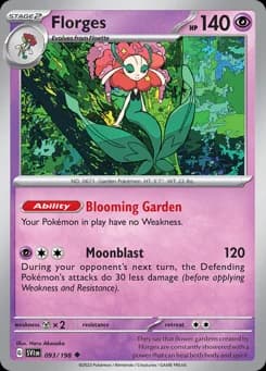 Florges Scarlet & Violet 93