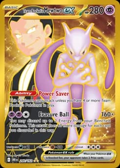 Team Rocket's Mewtwo ex Destined Rivals 240
