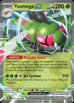Yanmega ex Destined Rivals 3