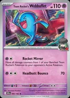 Team Rocket's Wobbuffet Destined Rivals 82