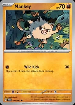 Mankey Destined Rivals 90