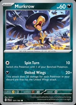 Murkrow Paldea Evolved 131