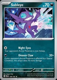 Sableye Paldea Evolved 136