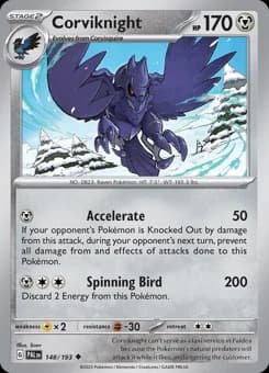 Corviknight Paldea Evolved 148