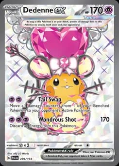 Dedenne ex Paldea Evolved 239